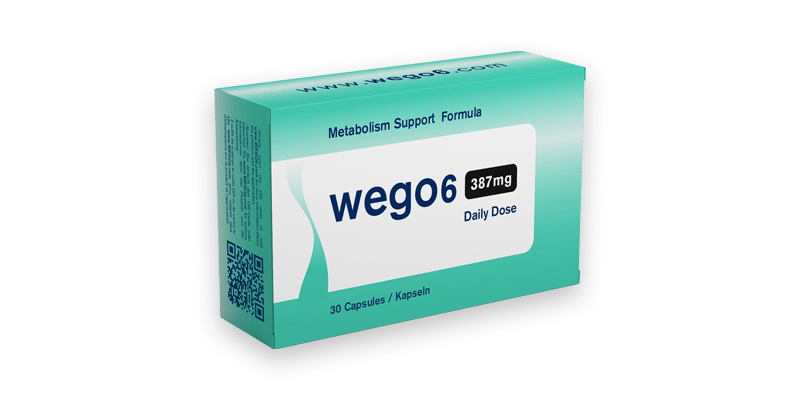 Wego6 Kapseln - Nahrungserg&auml;nzungsmittel
